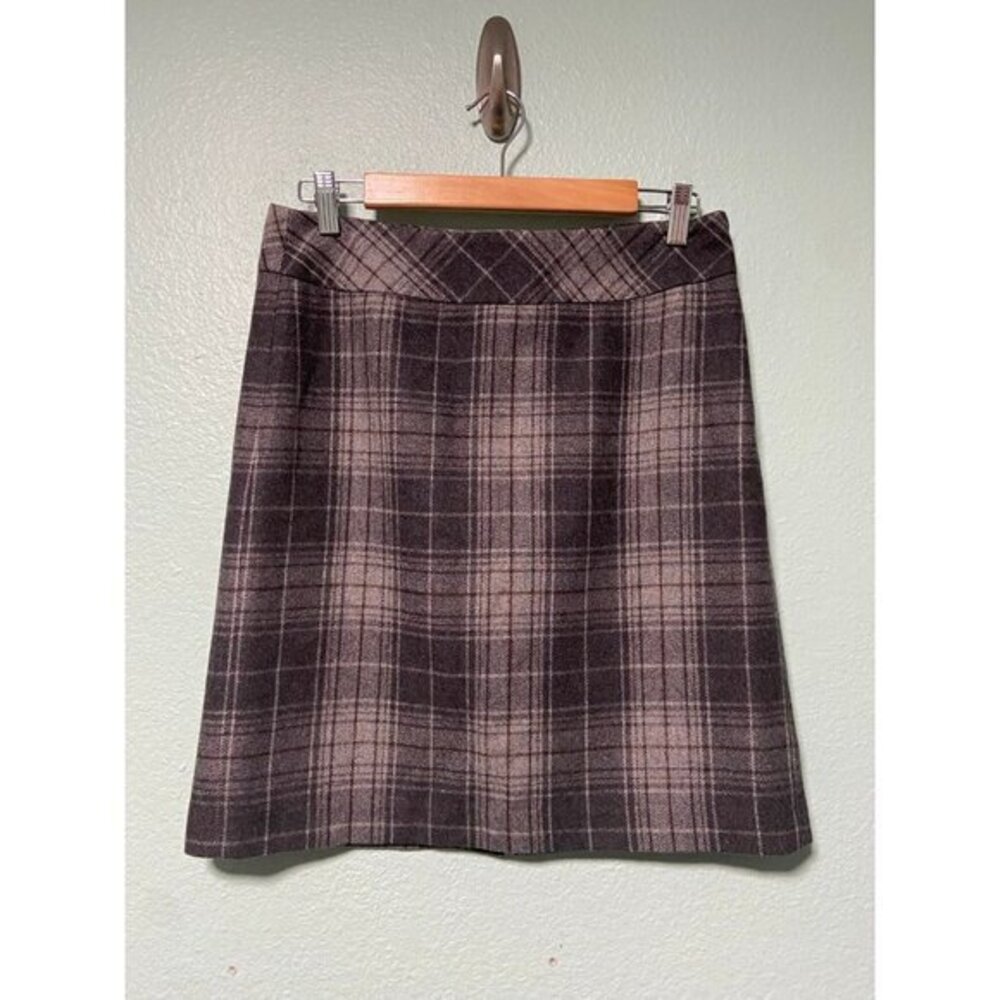 Vintage Eddie Bauer Women's‎ Grey Wool Blend Skirt Size 4